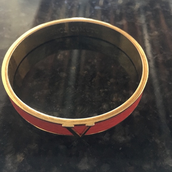 vince camuto Red V Shape Logo Bracelet - Picture 3 of 5